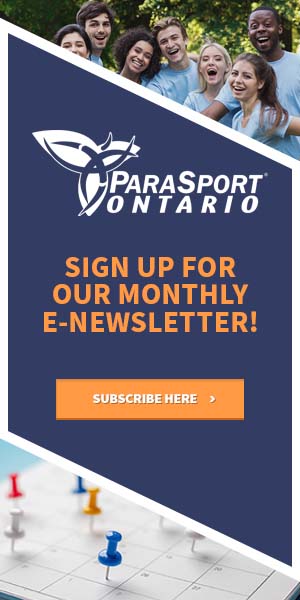ParaSport Email Newsletter advertisement