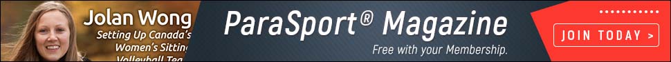 Advertisement - Parasport Join Today